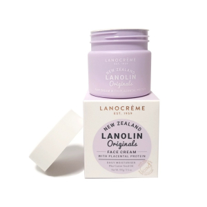 Lanocreme Face Cream with Placenta Protein 100g (purple)