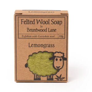 Felted Wool Soap - Lemongrass