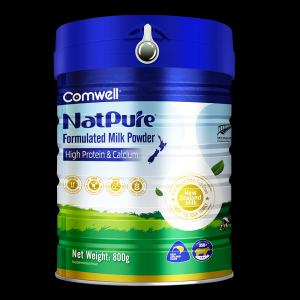 Comwell Natpure Formulated Whole Milk Powder 800g (6 Cans/box) for $268 including shipping fee