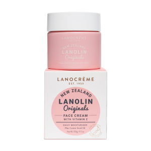 Lanocreme Face Cream with Vitamine E 100g (pink)