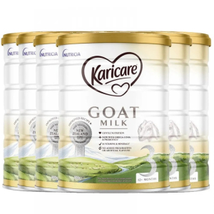 【新西兰直邮 包邮包税 下单需备注身份号】【新包装】KARICARE GOAT 可瑞康山羊奶粉 3段*6罐 （1岁以上）